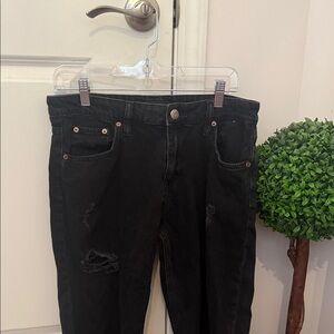 Aeropostale low rise baggy Stylish Black Women's Jeans